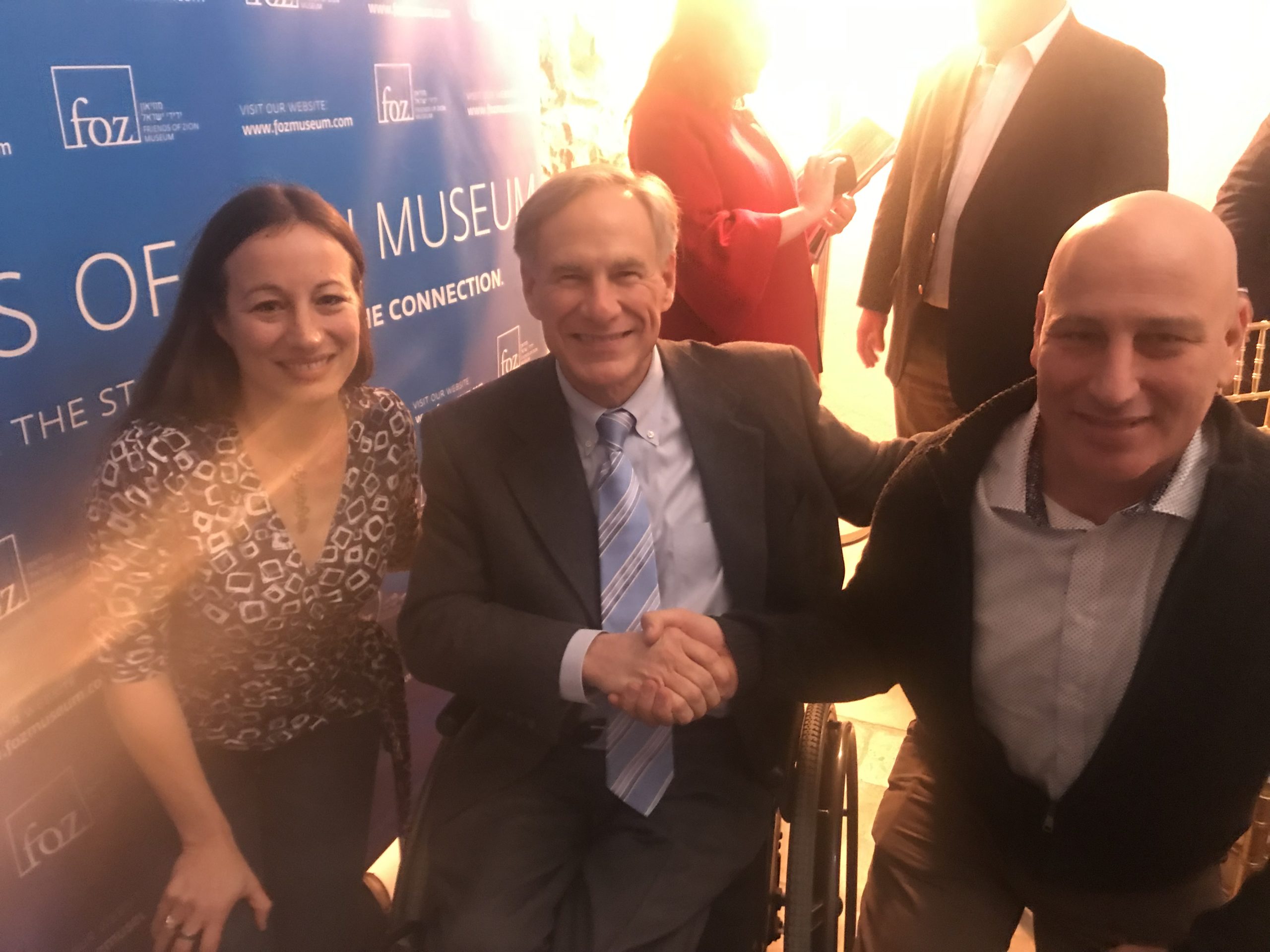 Lunch with Texas Governor, Greg Abbott